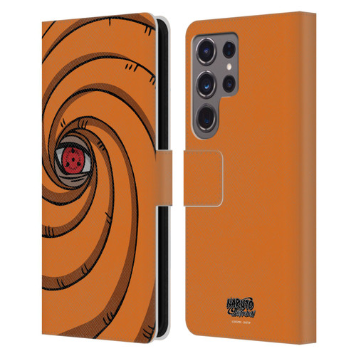 Naruto Shippuden Iconic Tobi Mask Leather Book Wallet Case Cover For Samsung Galaxy S24 Ultra 5G