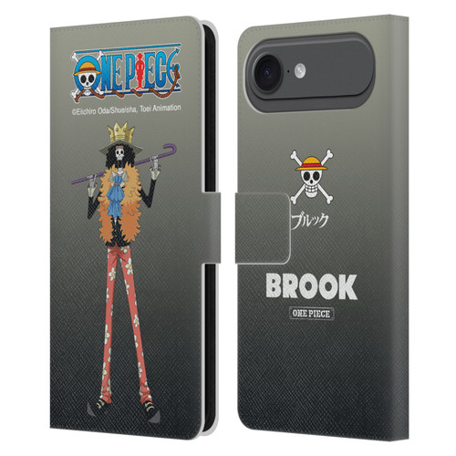 One Piece Graphic Art Brook Leather Book Wallet Case Cover For Apple iPhone 17 Air