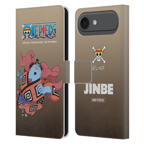 One Piece Graphic Art Jinbe Leather Book Wallet Case Cover For Apple iPhone 17 Air