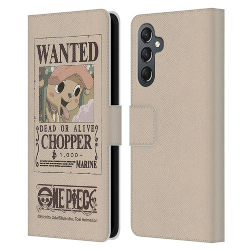 One Piece Wanted Poster Chopper Leather Book Wallet Case Cover For Samsung Galaxy A25 5G