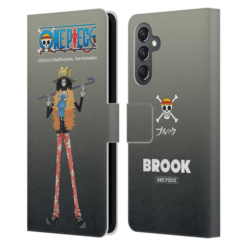 One Piece Graphic Art Brook Leather Book Wallet Case Cover For Samsung Galaxy A25 5G