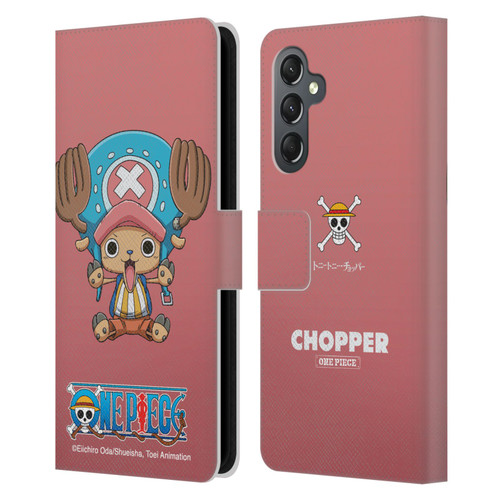 One Piece Graphic Art Chopper Leather Book Wallet Case Cover For Samsung Galaxy A25 5G