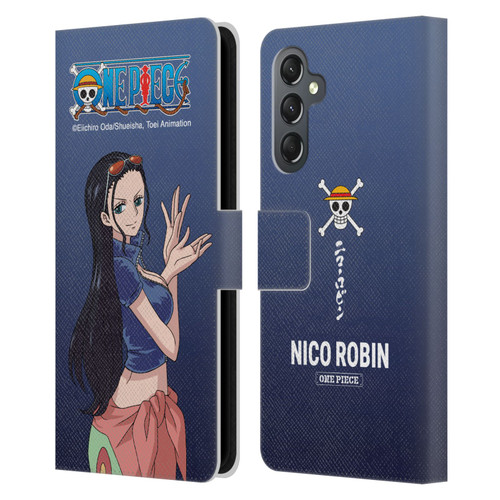 One Piece Graphic Art Nico Robin Leather Book Wallet Case Cover For Samsung Galaxy A25 5G