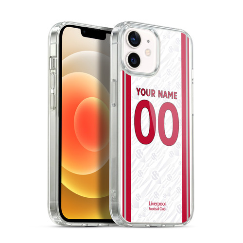 Custom Customised Personalised Liverpool Football Club 2026/27 Kit Away Soft Gel Case for Apple iPhone 12 / iPhone 12 Pro & MagSafe