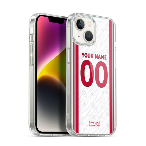Custom Customised Personalised Liverpool Football Club 2026/27 Kit Away Soft Gel Case for Apple iPhone 14