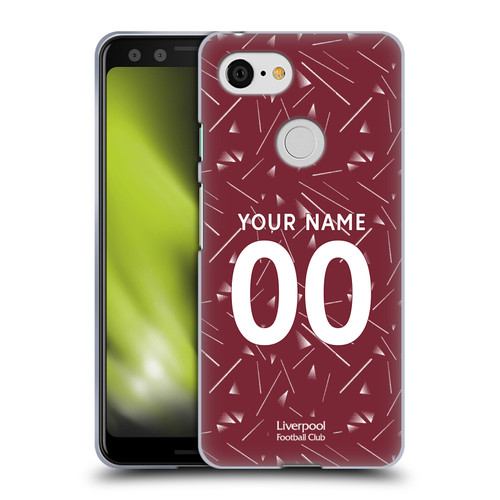 Custom Customised Personalised Liverpool Football Club 2026/27 Kit Home Soft Gel Case for Google Pixel 3