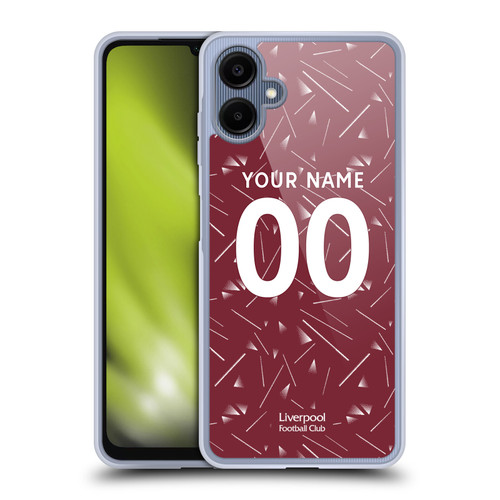Custom Customised Personalised Liverpool Football Club 2026/27 Kit Home Soft Gel Case for Samsung Galaxy A06 4G / 5G