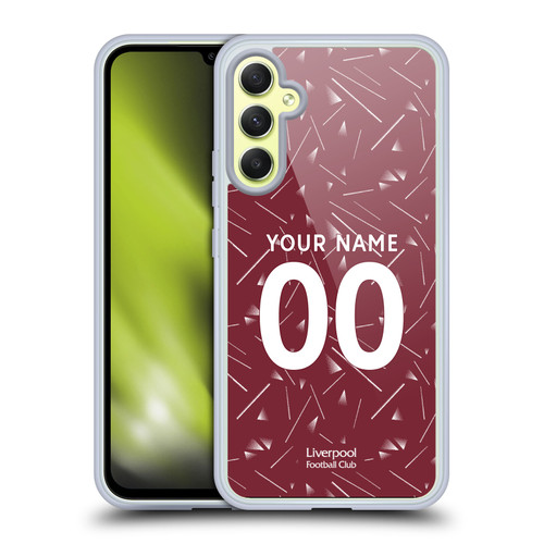 Custom Customised Personalised Liverpool Football Club 2026/27 Kit Home Soft Gel Case for Samsung Galaxy A34 5G