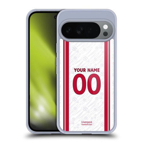 Custom Customised Personalised Liverpool Football Club 2026/27 Kit Away Soft Gel Case for Google Pixel 10