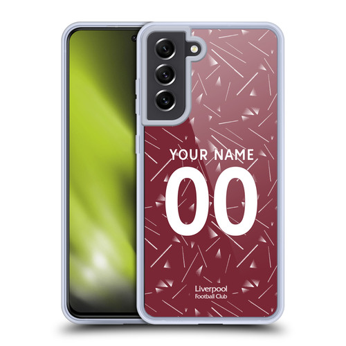 Custom Customised Personalised Liverpool Football Club 2026/27 Kit Home Soft Gel Case for Samsung Galaxy S21 FE 5G & MagSafe