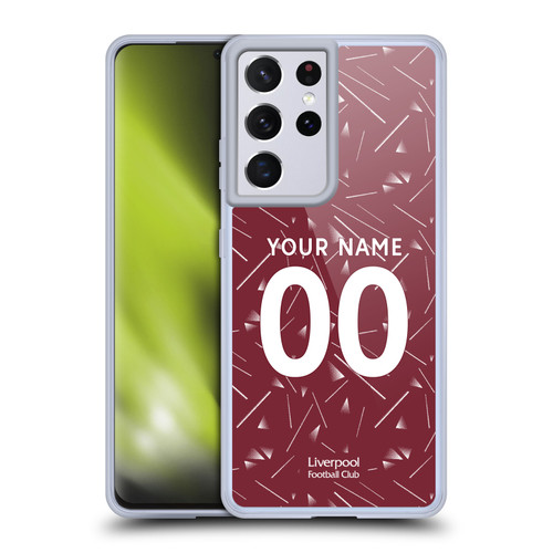 Custom Customised Personalised Liverpool Football Club 2026/27 Kit Home Soft Gel Case for Samsung Galaxy S21 Ultra 5G & MagSafe