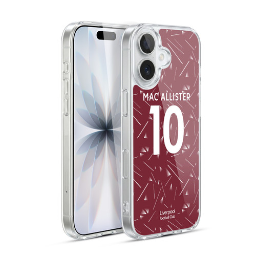 Liverpool Football Club 2026/27 Players Home Kit 1st Group Alexis Mac Allister Soft Gel Case for Apple iPhone 17