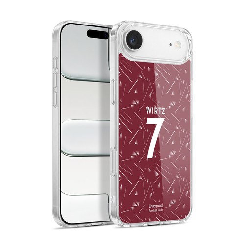 Liverpool Football Club 2026/27 Players Home Kit 1st Group Florian Wirtz Soft Gel Case for Apple iPhone 17 Air