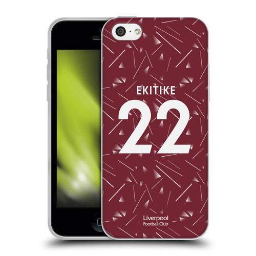 Liverpool Football Club 2026/27 Players Home Kit 1st Group Hugo Ekitiké Soft Gel Case for Apple iPhone 5c