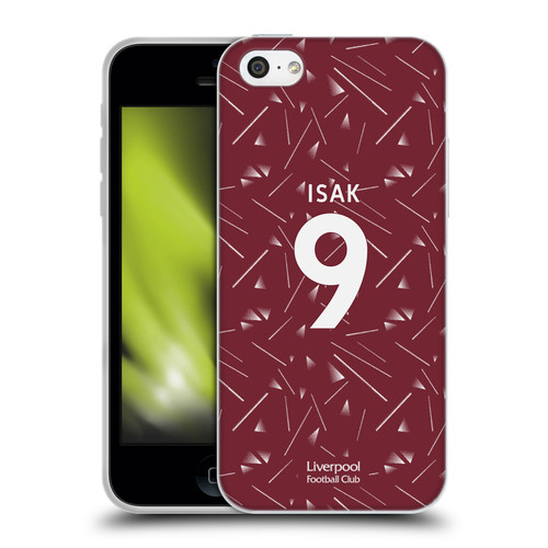 Liverpool Football Club 2026/27 Players Home Kit 1st Group Alexander Isak Soft Gel Case for Apple iPhone 5c