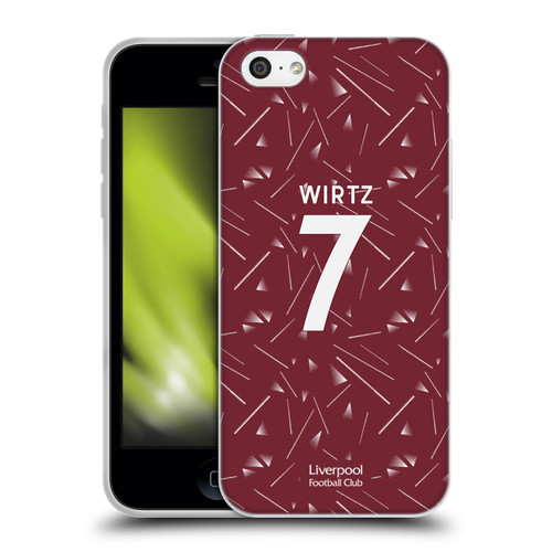 Liverpool Football Club 2026/27 Players Home Kit 1st Group Florian Wirtz Soft Gel Case for Apple iPhone 5c