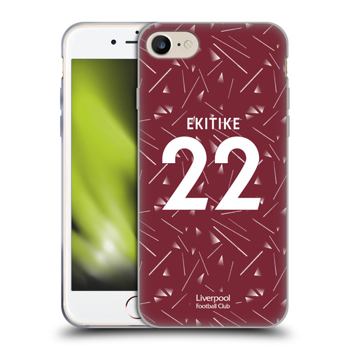 Liverpool Football Club 2026/27 Players Home Kit 1st Group Hugo Ekitiké Soft Gel Case for Apple iPhone 7 / 8 / SE 2020 & 2022 & MagSafe