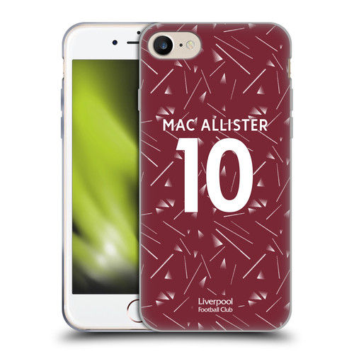Liverpool Football Club 2026/27 Players Home Kit 1st Group Alexis Mac Allister Soft Gel Case for Apple iPhone 7 / 8 / SE 2020 & 2022 & MagSafe