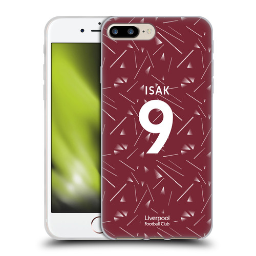 Liverpool Football Club 2026/27 Players Home Kit 1st Group Alexander Isak Soft Gel Case for Apple iPhone 7 Plus / 8 Plus & MagSafe