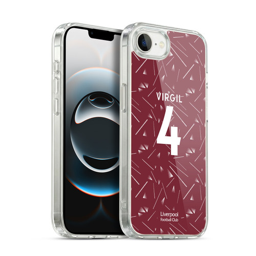 Liverpool Football Club 2026/27 Players Home Kit 1st Group Virgil Van Dijk Soft Gel Case for Apple iPhone 16e / Apple iPhone 17e & MagSafe