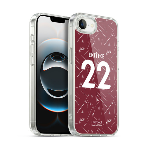 Liverpool Football Club 2026/27 Players Home Kit 1st Group Hugo Ekitiké Soft Gel Case for Apple iPhone 16e / Apple iPhone 17e & MagSafe