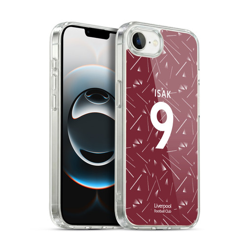 Liverpool Football Club 2026/27 Players Home Kit 1st Group Alexander Isak Soft Gel Case for Apple iPhone 16e / Apple iPhone 17e & MagSafe