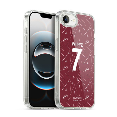 Liverpool Football Club 2026/27 Players Home Kit 1st Group Florian Wirtz Soft Gel Case for Apple iPhone 16e / Apple iPhone 17e & MagSafe