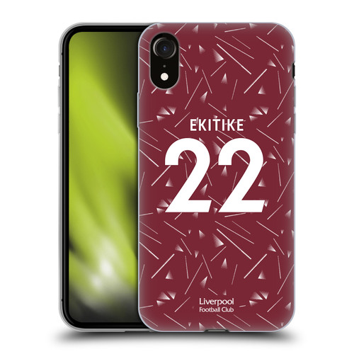 Liverpool Football Club 2026/27 Players Home Kit 1st Group Hugo Ekitiké Soft Gel Case for Apple iPhone XR