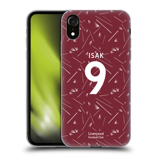Liverpool Football Club 2026/27 Players Home Kit 1st Group Alexander Isak Soft Gel Case for Apple iPhone XR