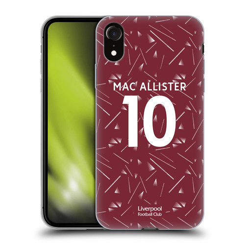 Liverpool Football Club 2026/27 Players Home Kit 1st Group Alexis Mac Allister Soft Gel Case for Apple iPhone XR