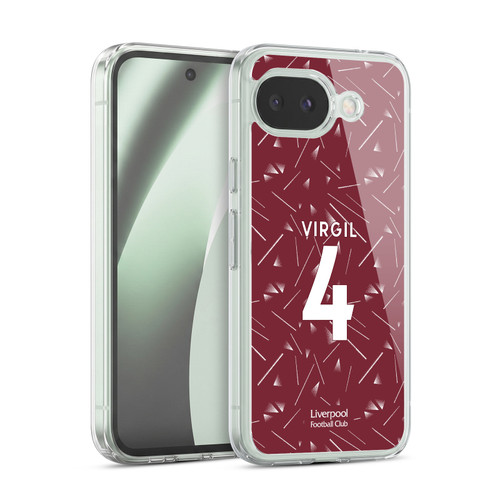 Liverpool Football Club 2026/27 Players Home Kit 1st Group Virgil Van Dijk Soft Gel Case for Google Pixel 10a