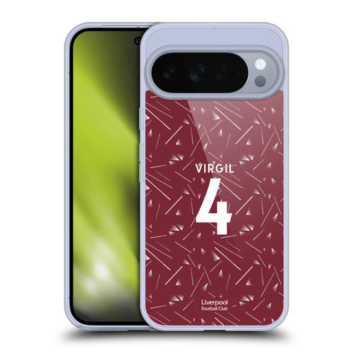 Liverpool Football Club 2026/27 Players Home Kit 1st Group Virgil Van Dijk Soft Gel Case for Google Pixel 10 Pro XL