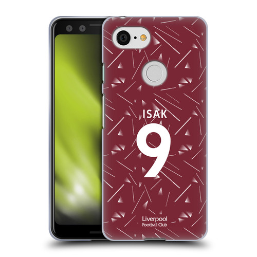 Liverpool Football Club 2026/27 Players Home Kit 1st Group Alexander Isak Soft Gel Case for Google Pixel 3