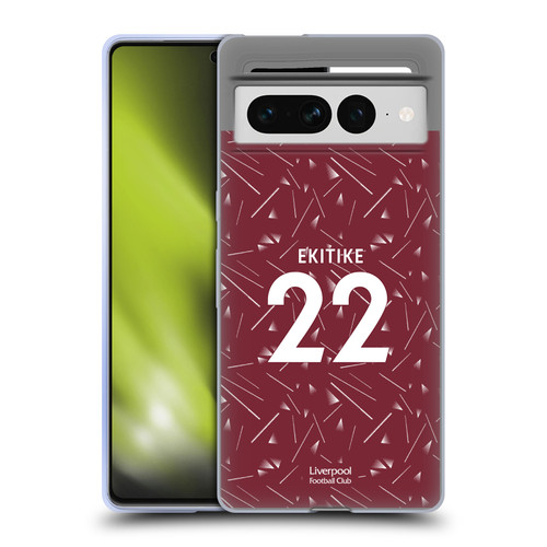 Liverpool Football Club 2026/27 Players Home Kit 1st Group Hugo Ekitiké Soft Gel Case for Google Pixel 7 Pro