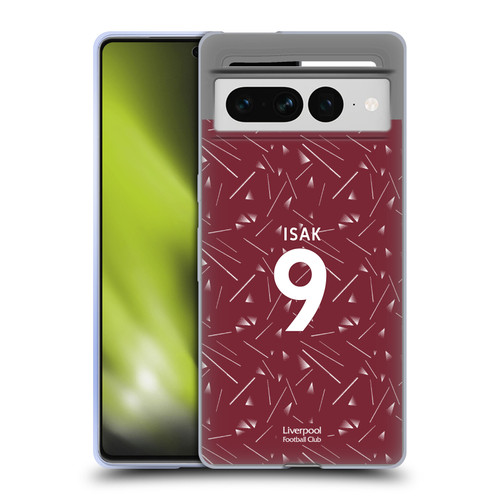 Liverpool Football Club 2026/27 Players Home Kit 1st Group Alexander Isak Soft Gel Case for Google Pixel 7 Pro