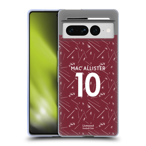 Liverpool Football Club 2026/27 Players Home Kit 1st Group Alexis Mac Allister Soft Gel Case for Google Pixel 7 Pro