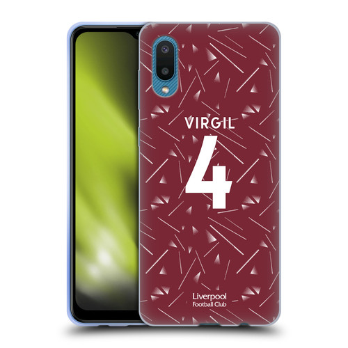 Liverpool Football Club 2026/27 Players Home Kit 1st Group Virgil Van Dijk Soft Gel Case for Samsung Galaxy A02/M02 (2021)