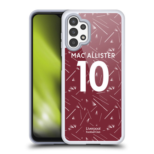 Liverpool Football Club 2026/27 Players Home Kit 1st Group Alexis Mac Allister Soft Gel Case for Samsung Galaxy A13 (2022)