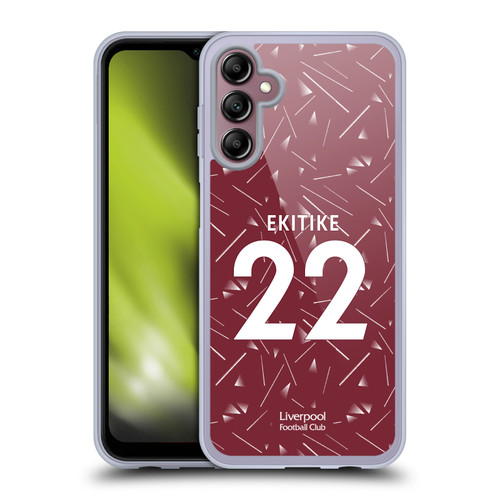 Liverpool Football Club 2026/27 Players Home Kit 1st Group Hugo Ekitiké Soft Gel Case for Samsung Galaxy A14 5G
