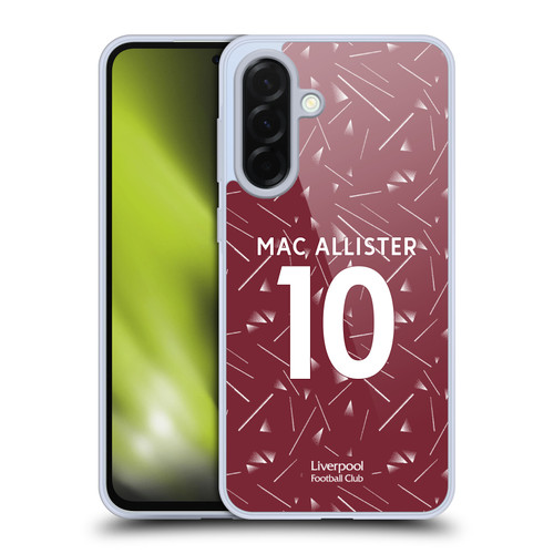 Liverpool Football Club 2026/27 Players Home Kit 1st Group Alexis Mac Allister Soft Gel Case for Samsung Galaxy A36 5G