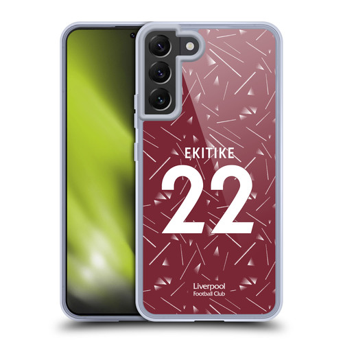 Liverpool Football Club 2026/27 Players Home Kit 1st Group Hugo Ekitiké Soft Gel Case for Samsung Galaxy S22+ 5G & MagSafe