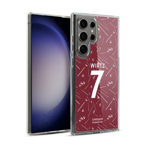 Liverpool Football Club 2026/27 Players Home Kit 1st Group Florian Wirtz Soft Gel Case for Samsung Galaxy S23 Ultra 5G & MagSafe