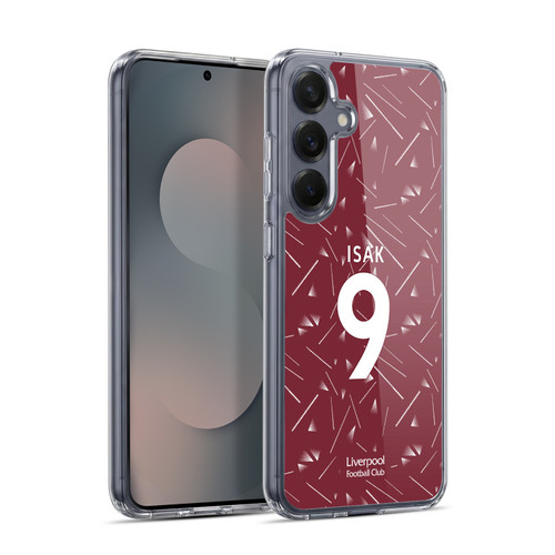 Liverpool Football Club 2026/27 Players Home Kit 1st Group Alexander Isak Soft Gel Case for Samsung Galaxy S25+ & MagSafe