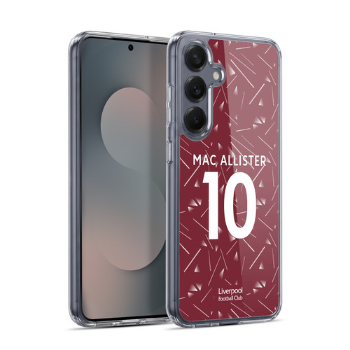 Liverpool Football Club 2026/27 Players Home Kit 1st Group Alexis Mac Allister Soft Gel Case for Samsung Galaxy S25+ & MagSafe
