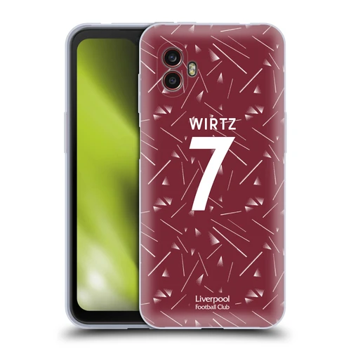Liverpool Football Club 2026/27 Players Home Kit 1st Group Florian Wirtz Soft Gel Case for Samsung Galaxy Xcover6 Pro/Pro2