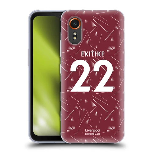 Liverpool Football Club 2026/27 Players Home Kit 1st Group Hugo Ekitiké Soft Gel Case for Samsung Galaxy Xcover7 5G