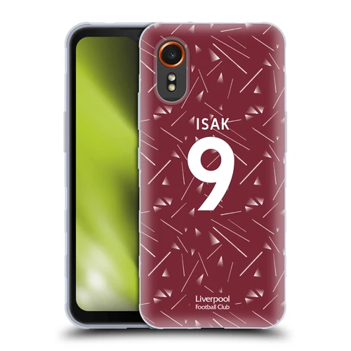Liverpool Football Club 2026/27 Players Home Kit 1st Group Alexander Isak Soft Gel Case for Samsung Galaxy Xcover7 5G