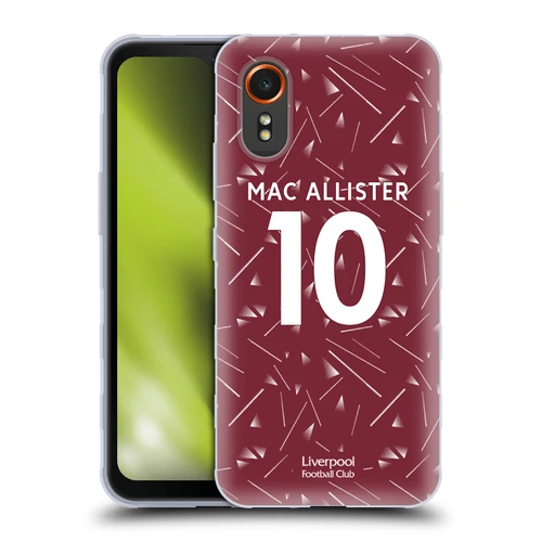 Liverpool Football Club 2026/27 Players Home Kit 1st Group Alexis Mac Allister Soft Gel Case for Samsung Galaxy Xcover7 5G