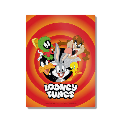 Looney Tunes Character Art Classic 300X400mm Portrait Metal Wall Art Print - Wall Decor for Living Room, Bedroom & Gaming Room