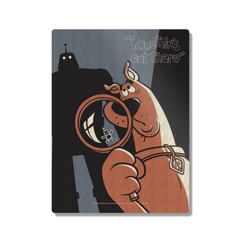 Scooby-Doo Character Art Romethin's Out There 300X400mm Portrait Metal Wall Art Print - Wall Decor for Living Room, Bedroom & Gaming Room